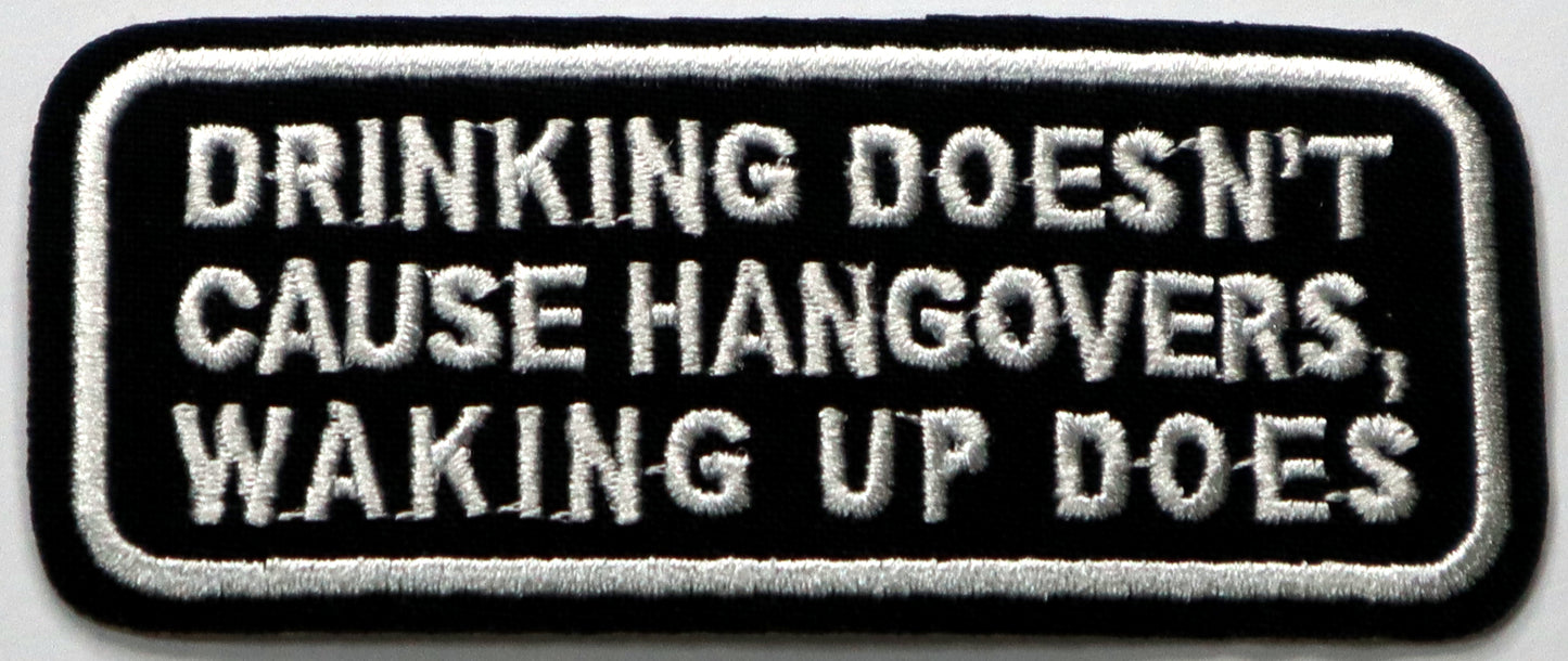 Drinking Doesn't Cause Hangovers, Waking Up Does Patch