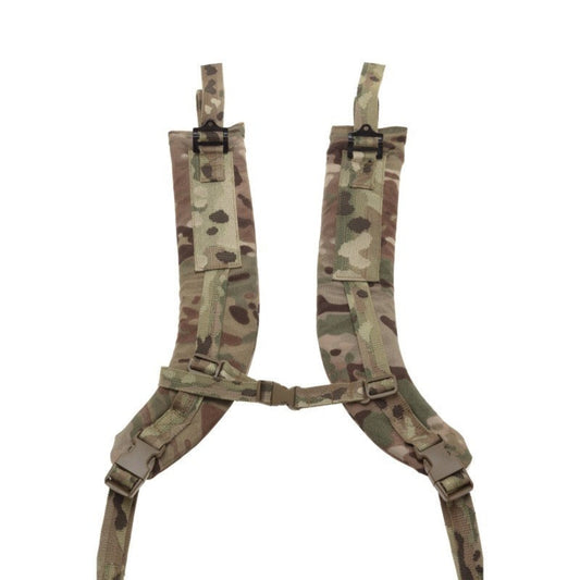 The VALHALLA Fight Light shoulder Straps are made for comfort with 3/4" foam padding for extra heavy loads. They are contoured to fit your shoulders and feature an adjustable sternum strap to help distribute weight. Available in Coyote Brown & Multicam. www.moralepatches.com.au