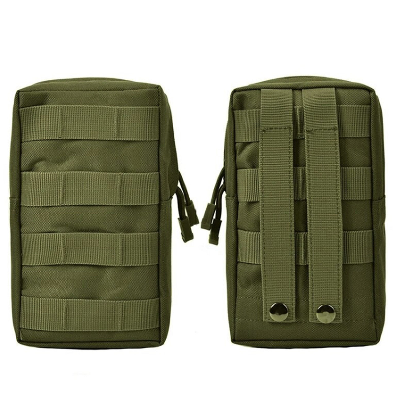 This is the perfect MOLLE pouch for attaching to your field gear, especially your webbing. It's great for holding small items such as your mobile phone, snacks, tourniquets, small notebooks and more. Main compartment with heavy duty zip Size: 21x11x5.5cm www.moralepatches.com.au