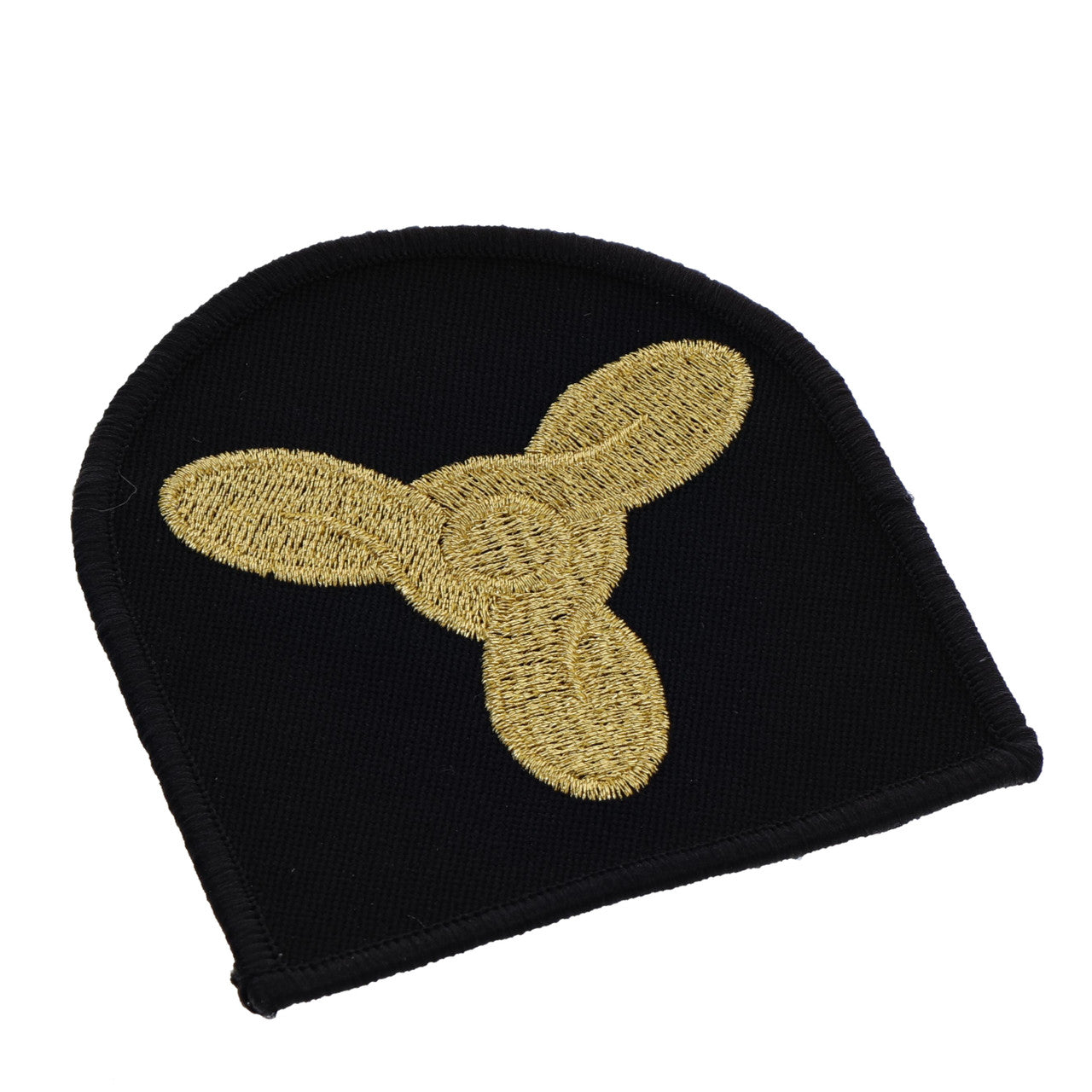 Perfectly sized, this Marine Technicial Badge has embroidered details ready for wear  Specifications:      Material: Embroidered details     Colour: Black, gold     Size: Standard