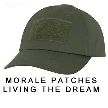 While maintaining the classic style of a baseball cap, the tactical operator hat features three enhanced loop field elements perfect for attaching morale patches, branch tape, and IR Markers.