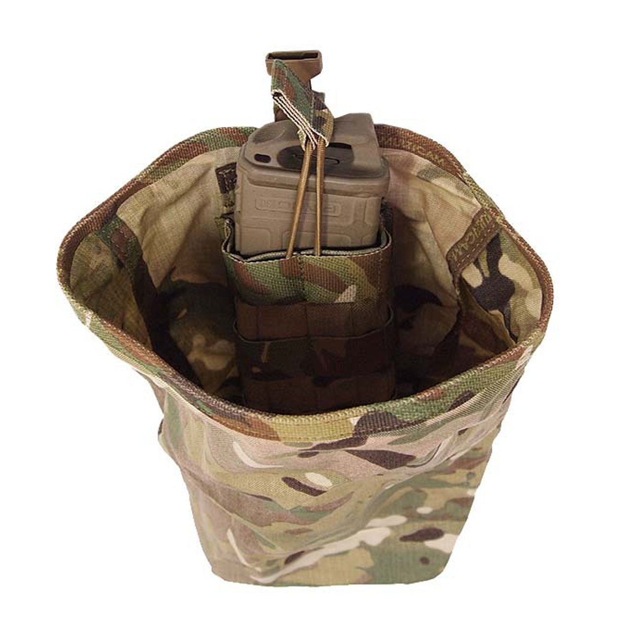 When you need a good reliable dump pouch, you can't go past the SORD Side Dump Pouch. Features: • Internal 2 column x 3 row MOLLE attachment point. • Longer webbing to aid in closure over attached pistol mags • 50mm belt attachment method Specs: • 500D Multicam Cordura • 19mm closure Fastex & webbing • 2 x MOLLE battons www.moralepatches.com.au