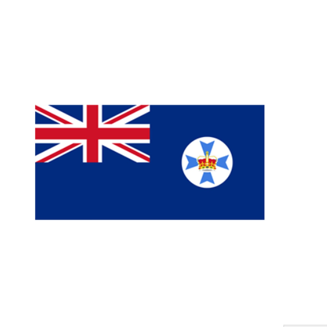 This State Flag is perfect for flying next to your Australian flag any time of the year.    Officially adopted in 1901, the flag features the British Blue Ensign defaced with the State badge, a light blue Maltese cross with an imperial crown in the centre, situated within a white circle in the fly. www.moralepatches.com.au