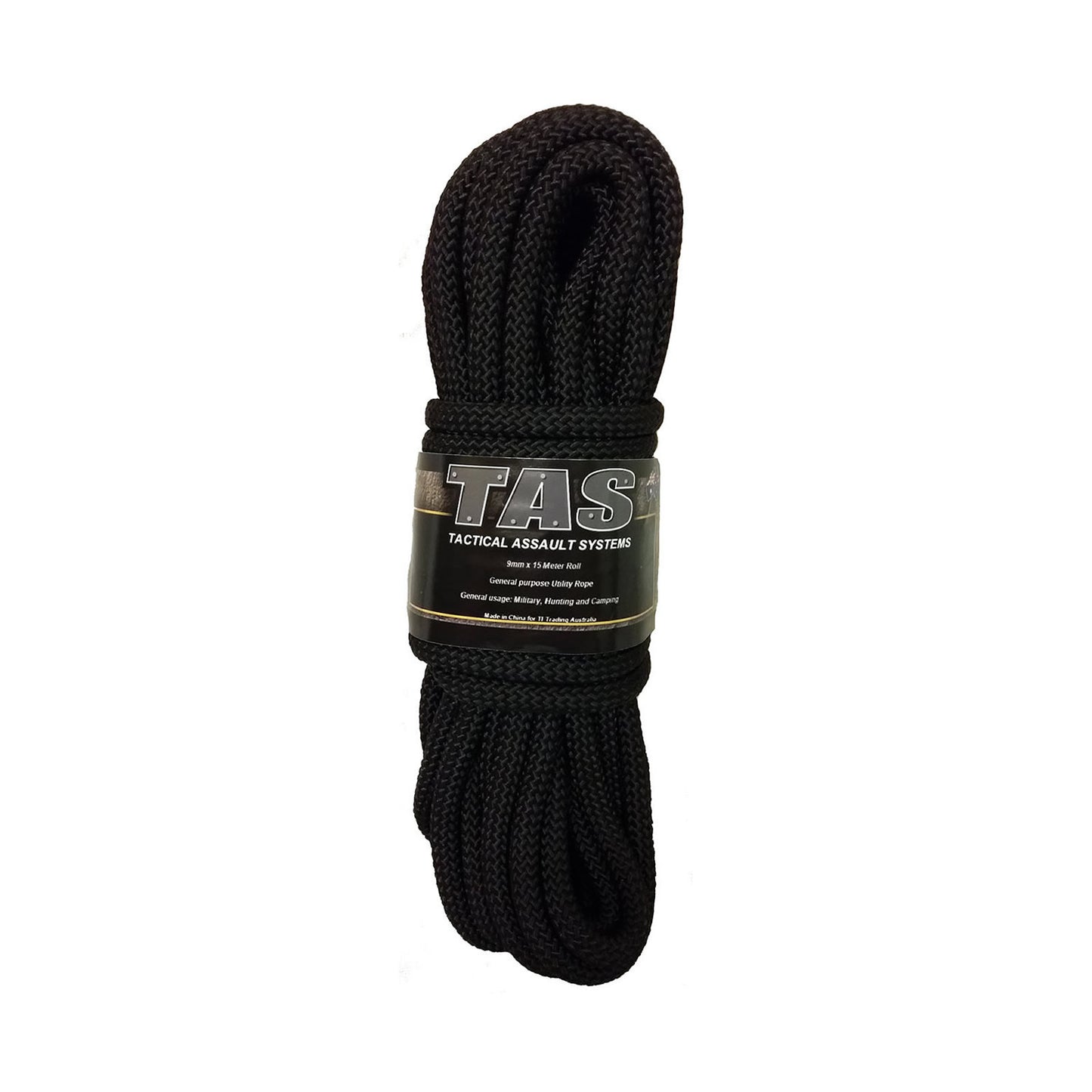 The rope comes in two sizes 5mm x 15m & 9mm x 15m  This rope is for general purpose use only  Great for general usage such as camping, hunting, military, cadets, scouts and general outdoor activities