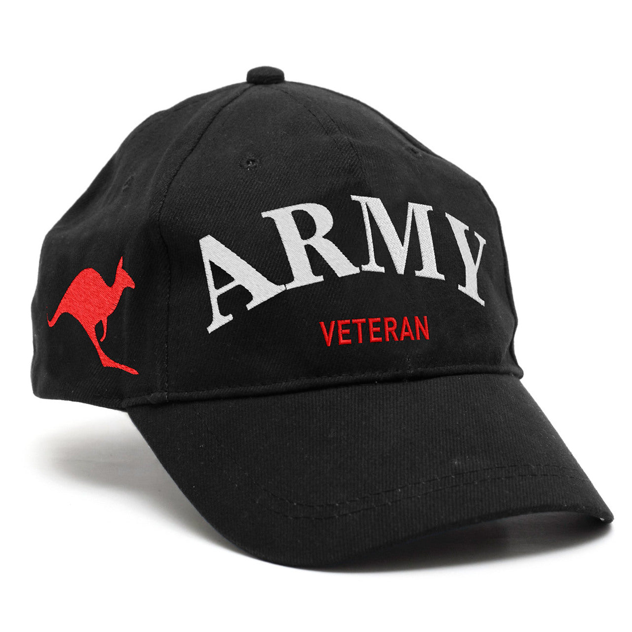 Perfect cap for Army Veterans, this quality heavy brushed cotton cap proudly displays your service to Australia