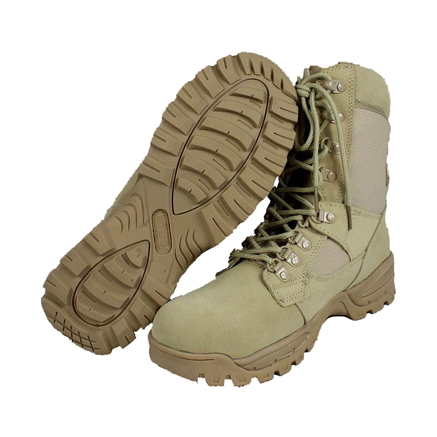 The TAS elite tactical cadet boot are the ideal item for scouts, army cadets or even your next paintball/ gel blaster game! Featuring high quality suede leather upper (1.6mm thickness in one), heavy duty 1100 denier nylon outer fabric, suede padded collar for greater comfort and suede ankle panel for greater support you will not only be comfortable all day but also protected from the harsh elements