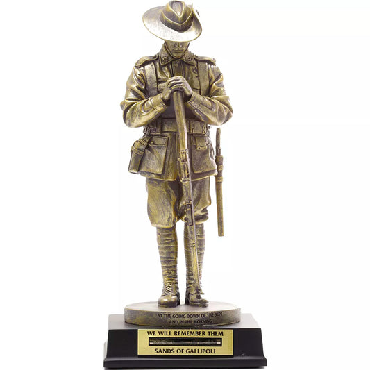 Sands of Gallipoli Figurine  In memory of those who made the ultimate sacrific