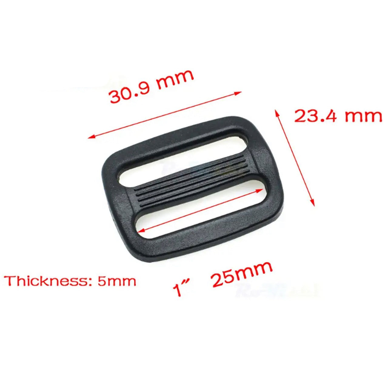 Webbing Plastic Curve Sliders - Defence Q Store Sizes: 20mm 25mm 30mm 38mm 45mm 50mm www.moralepatches.com.au