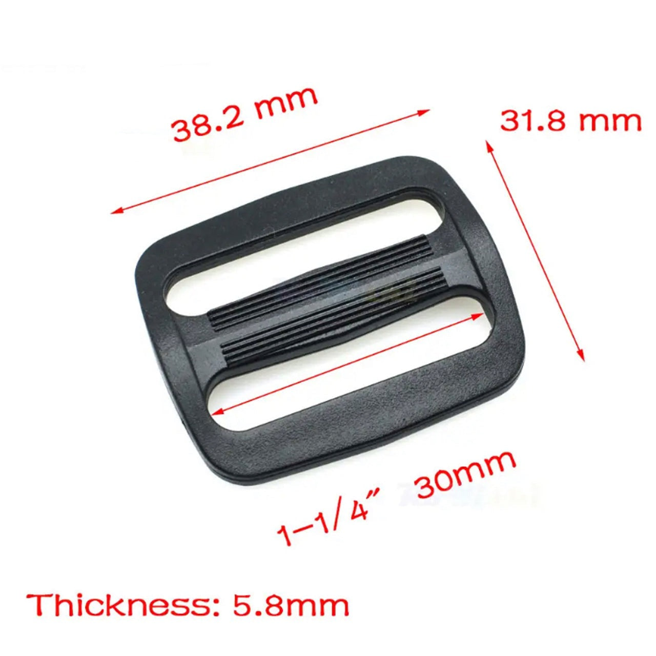 Webbing Plastic Curve Sliders - Defence Q Store Sizes: 20mm 25mm 30mm 38mm 45mm 50mm www.moralepatches.com.au