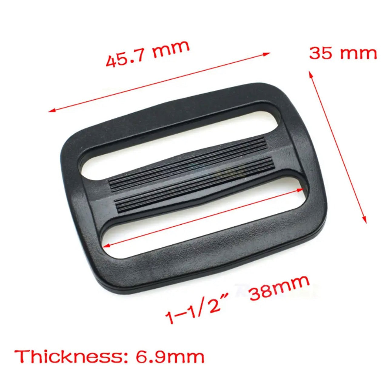 Webbing Plastic Curve Sliders - Defence Q Store Sizes: 20mm 25mm 30mm 38mm 45mm 50mm www.moralepatches.com.au