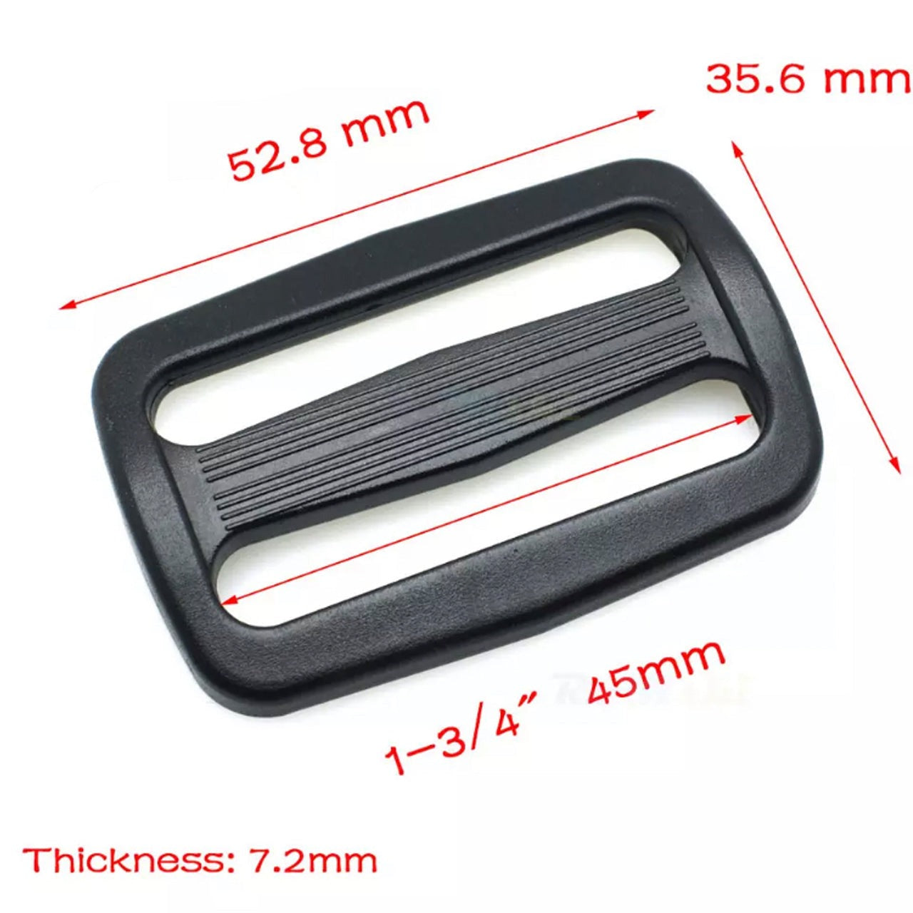 Webbing Plastic Curve Sliders - Defence Q Store Sizes: 20mm 25mm 30mm 38mm 45mm 50mm www.moralepatches.com.au