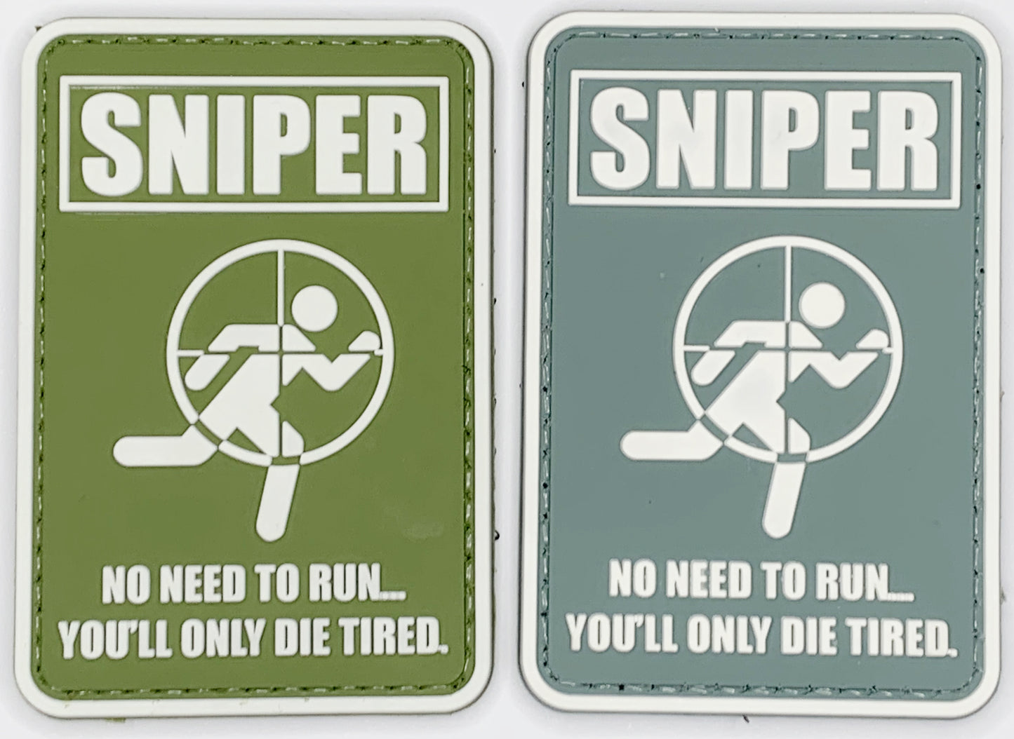 JACKETS TO GO Patch SNIPER DEATH SPADE velcro FULLCOLOR