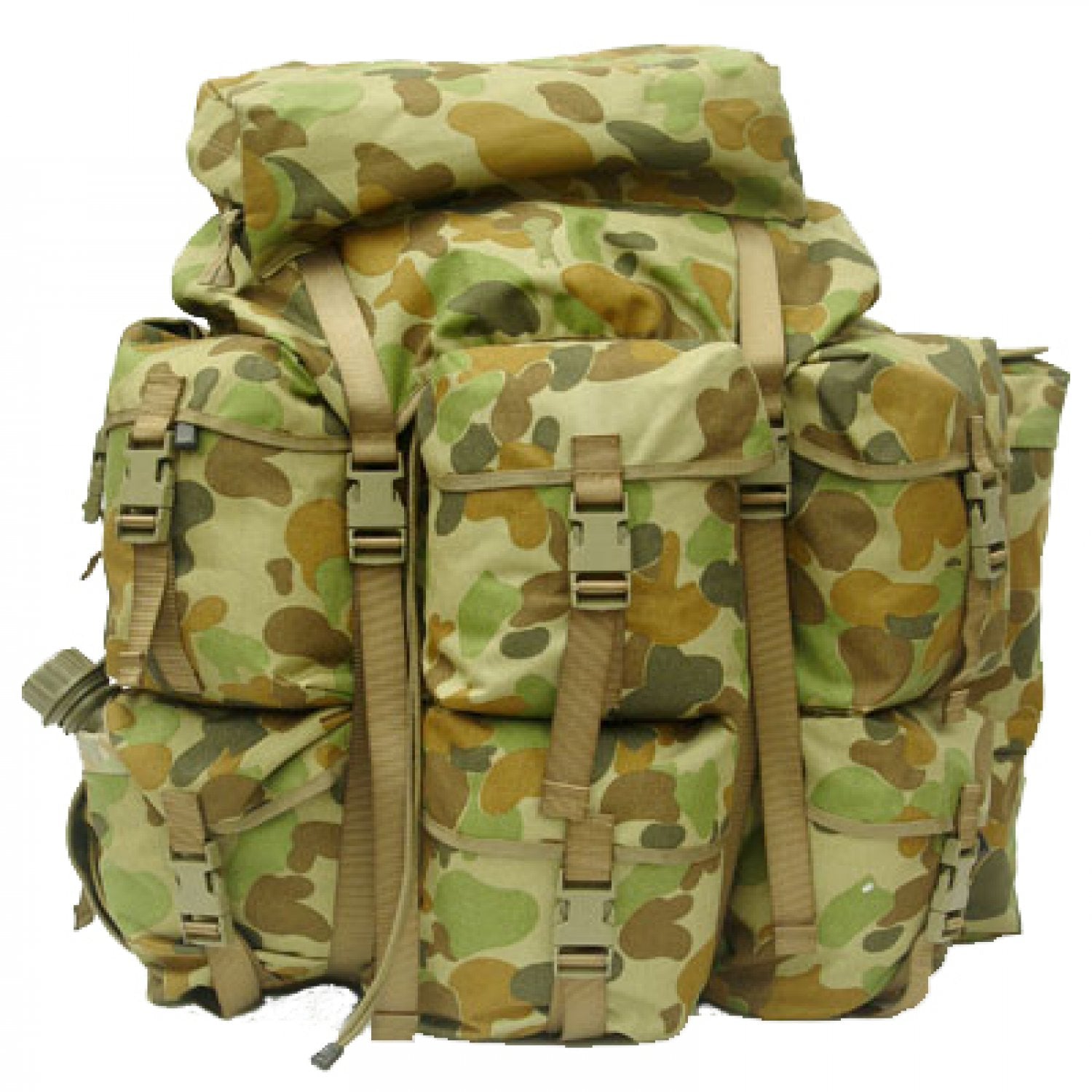 The ultimate outdoor companion! Our XL Alice Pack is a must-have for any camping or trekking adventure. Impressively spacious yet lightweight, it features a durable Auscam or Multicam design, making it perfect for extended stays in the field or on deployment. Make the most of your explorations with maximum comfort and convenience. www.moralepatches.com.au