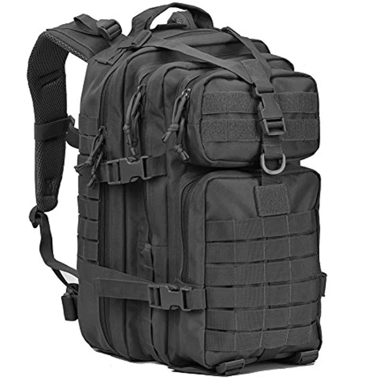 Tactical Backpack Size Approx. 32x50x23cm, Capacity: 35L. Large capacity assault pack, allowing you to carry all your tactical gears. It can be used as small 3 day assault pack, emergency backpack, bug out bag backpack, combat backpack, range bag, survival backpack, army backpack, molle backpack, EDC outdoors backpack, hunting backpack, hiking backpack, camping backpack, travel backpack or day pack for daily Use. www.moralepatches.com.au