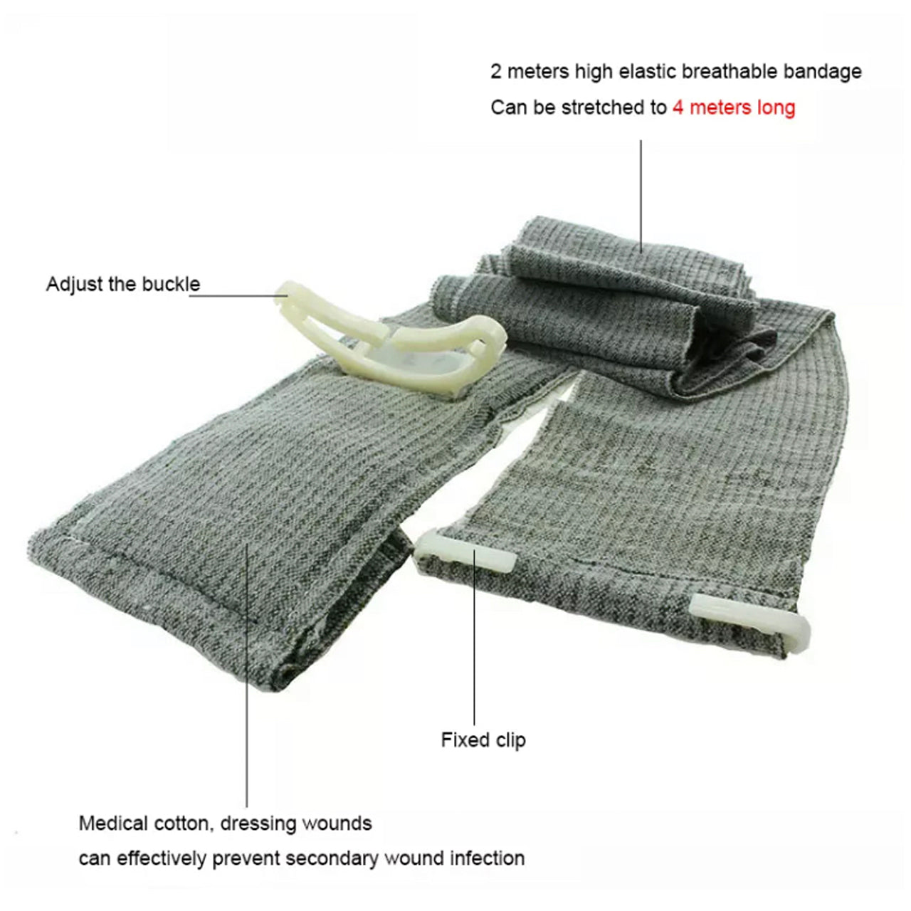 Israeli Bandage Trauma Dressing 4 or 6 inches wide – Morale Patches  Australia