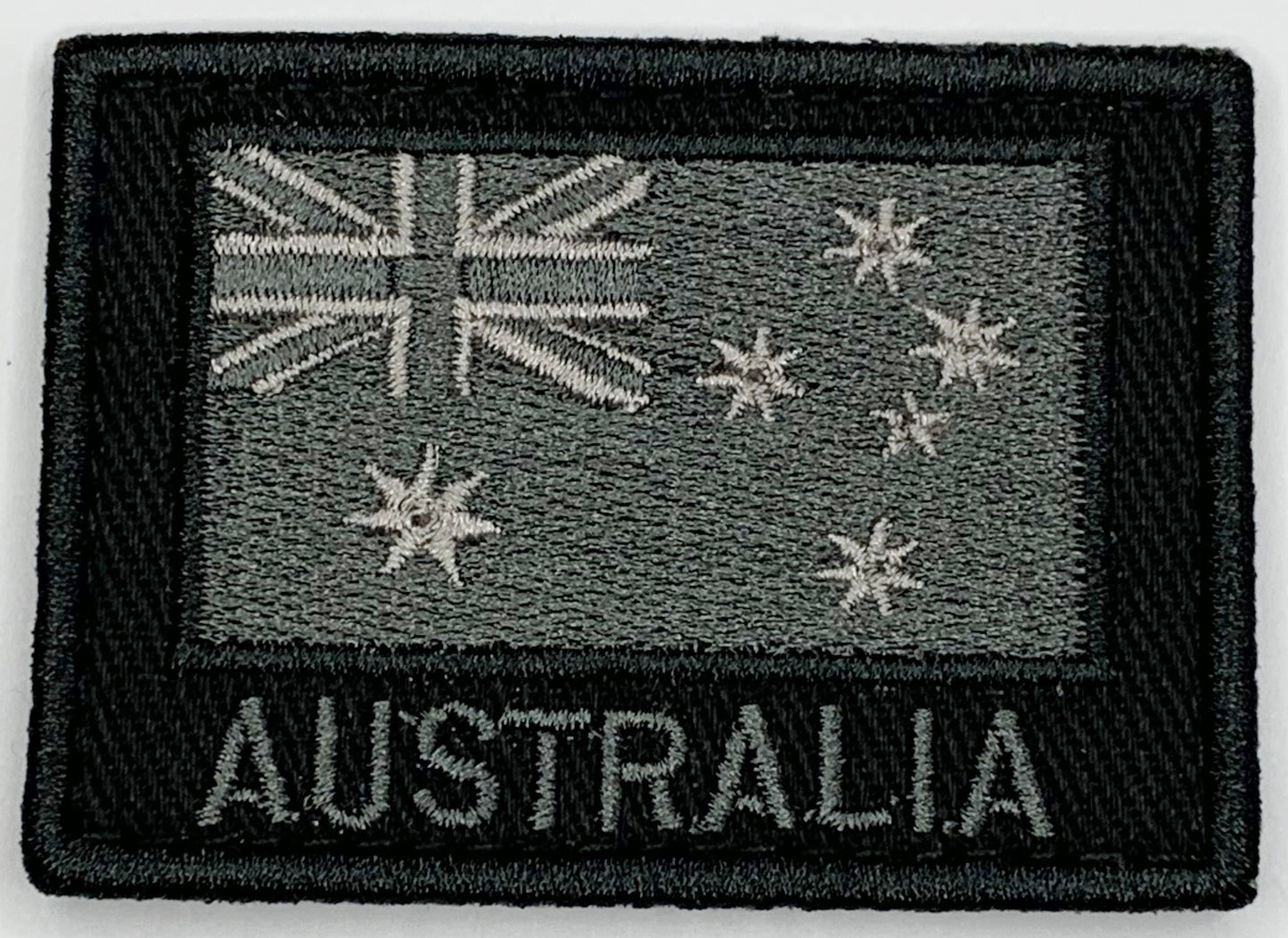 Subdued ANF Patch on Black Velcro Backing  7CM x 5.5CM