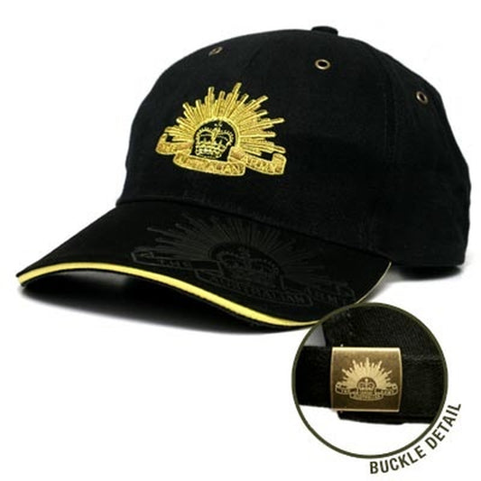 Australian Army Cap With PU & Sandwich Peak