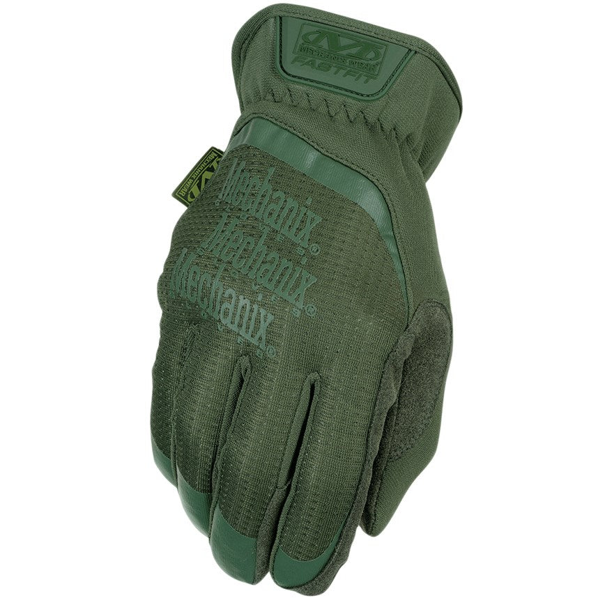 LIGHTWEIGHT AND DEXTEROUS, THE FASTFIT® PROVIDES SERVICE MEMBERS WITH AN UNBELIEVABLE FIT AND EASY ON/OFF FLEXIBILITY. THE ANATOMICALLY CUT TWO-PIECE PALM ELIMINATES MATERIAL BUNCHING FOR MAXIMUM CONTROL AND IMPROVED MANUAL OPERATION. FORM-FITTING MATERIAL TREKDRY® IS LIGHTWEIGHT AND BREATHABLE SO THE TOP OF YOUR HANDS STAY COOL AND COMFORTABLE IN ANY ENVIRONMENT. KEEP YOUR TACTICAL TOOL SECURE TO YOUR GEAR OR PACK WITH THE NYLON CORD LOOP POSITIONED BENEATH YOUR WRIST.  