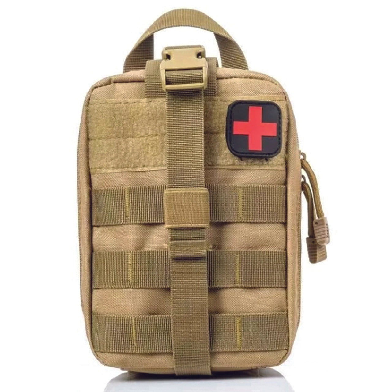 With lots of room to fit our your own Medical supplies, this medical pouch is a great product to help with your loadout.  You can also fit a tourniquet pouch to the front and have all the essentials in one place. www.moralepatches.com.au