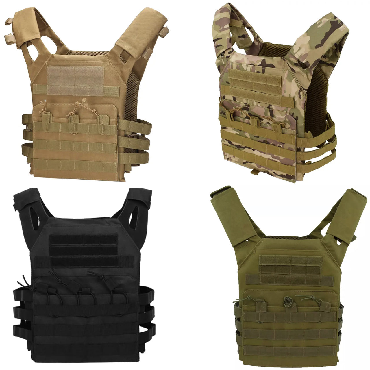 600D Oxford Body Armour PVC Coating Adjustable for most body types, shoulder and waist can be adjusted to fit your style Foam boards in both front and rear of the vest(board size is 30.5x24cm) Great for Military, cadets, airsoft and other outdoor activities www.moralepatches.com.au